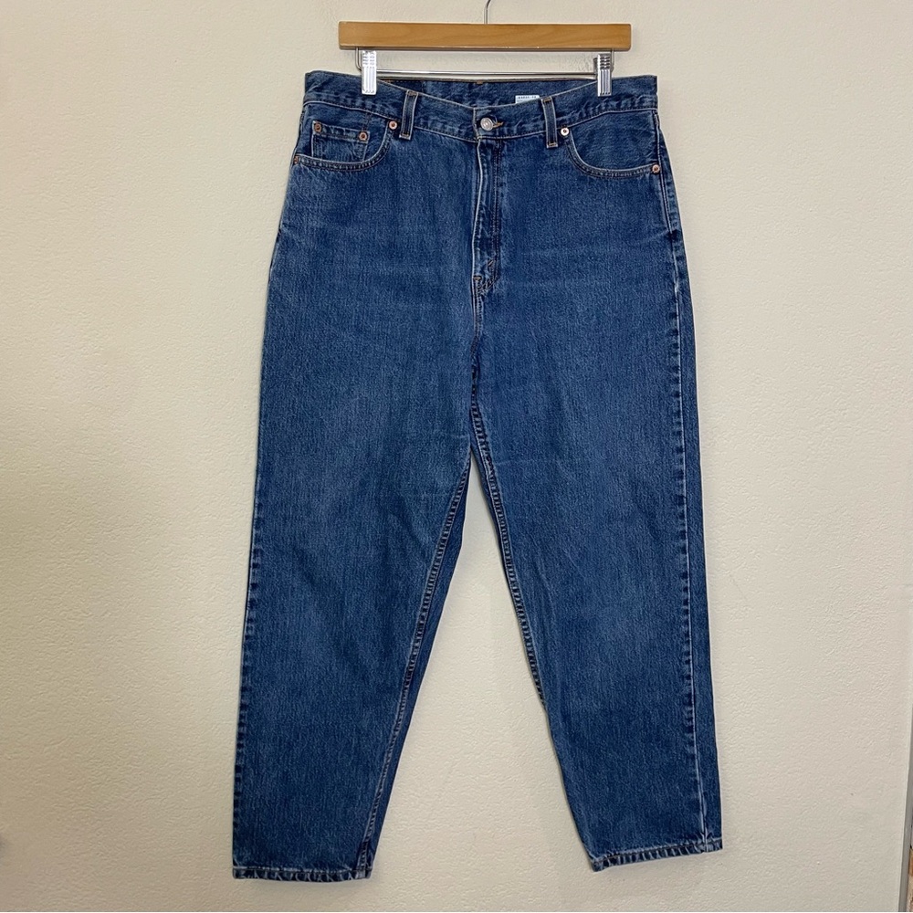 Vintage Levi’s 560 Loose Fit Straight Leg 16 Misses High Rise 90’s Made in USA